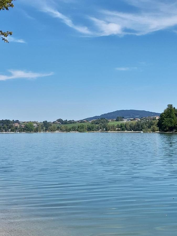 Mobilheim / Chalet Hotell Seekirchen am Wallersee Eksteriør bilde